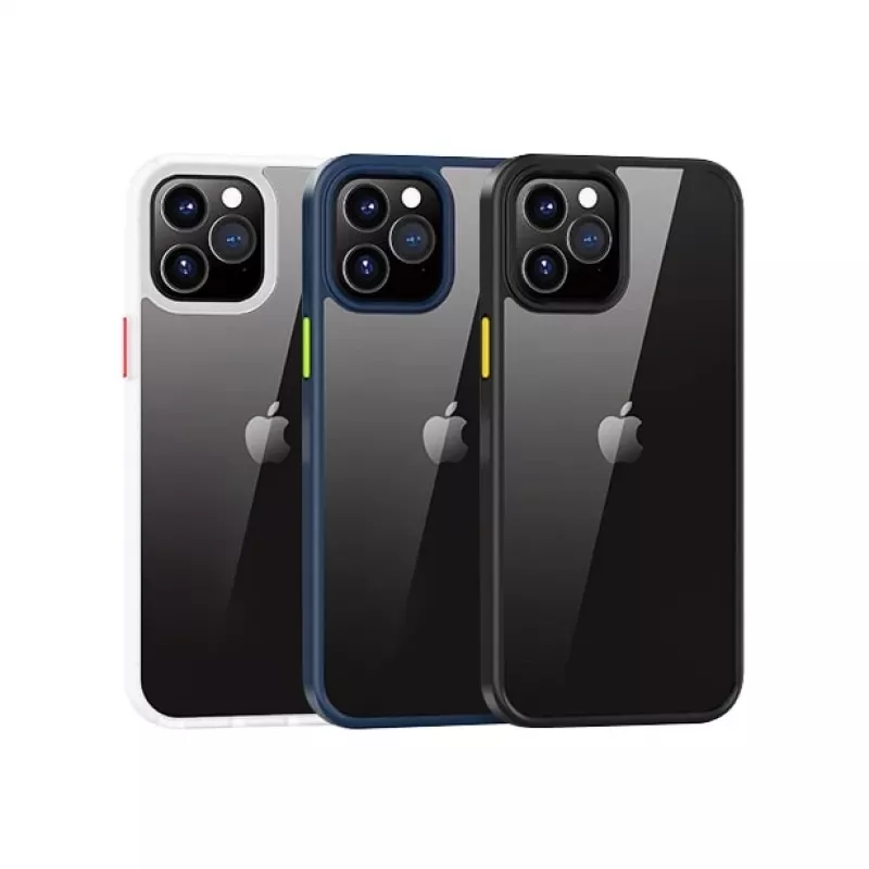Iskunkestävä suojakotelo Devia Shark-sarja iPhone 12 Pro Max, valkoinen