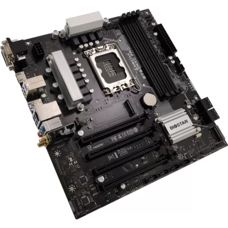 Emolevy Biostar B760MXC PRO B760 S1700 mATX DDR5