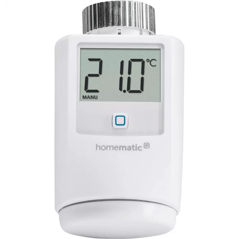 eQ-3 AG Homematic IP HMIP-eTRV, RF, 868,3 MHz, valkoinen, M30 x 1,5, IP20, digitaalinen