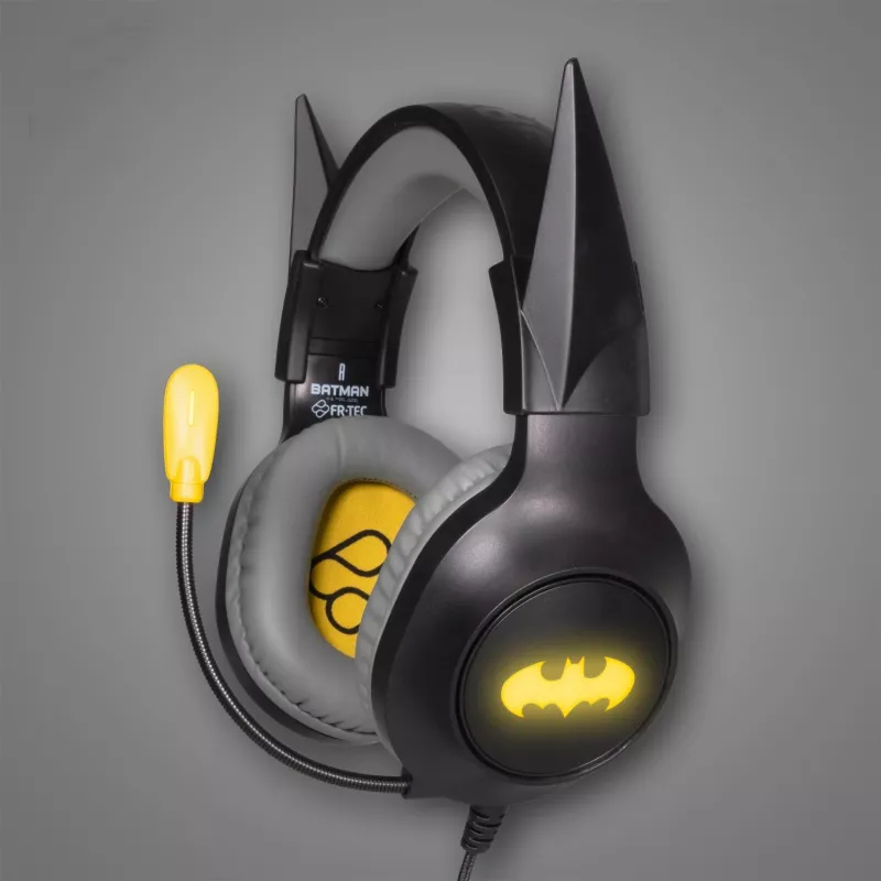 Headset FR-TEC pelikuulokkeet Batman irrotettavilla korvilla