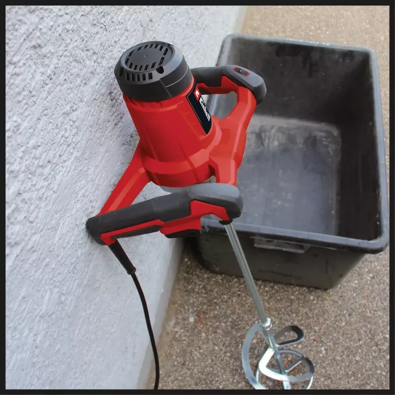 Einhell TE-MX 1600-2 CE - laasti - väri - jauhe - musta - punainen - M14 - ergonominen - 750 RPM - 1600 W