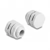 DeLOCK tuuletustulppa M12 harmaa 2 kpl polyamidi 8 mm
