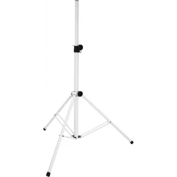 Kaiutinjalusta Omnitronic BS-2 korkeussäädettävä, valkoinen, malli 60004165