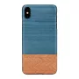 Älypuhelinkotelo man and wood iPhone XS Max:lle — Denim musta