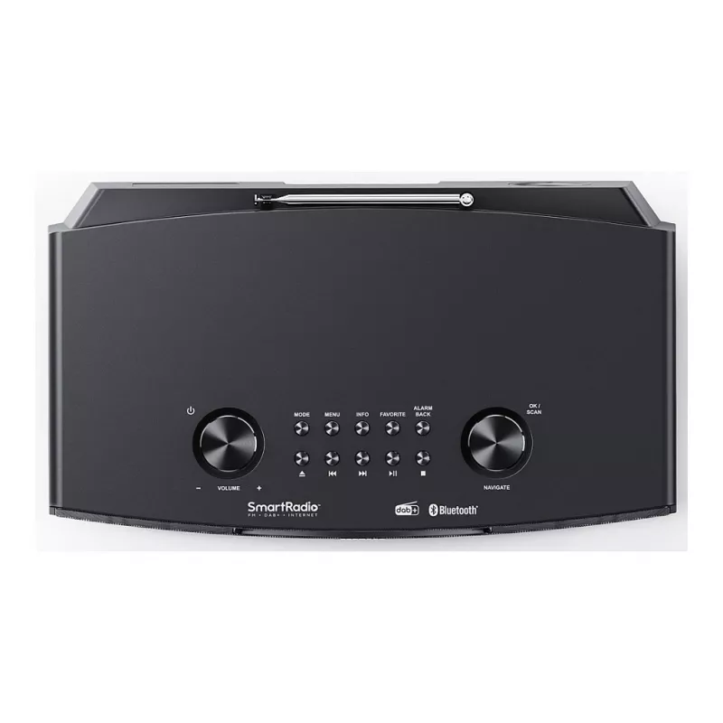 JVC Kenwood Electronics CR-ST700SCD-B - Internet - Digitaalinen - DAB+ - FM - 87,5 - 108 MHz - 174.928 - 239.2 MHz - 43 W