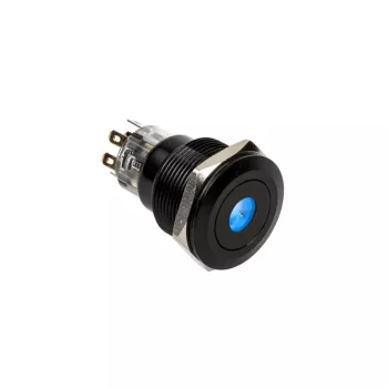 DimasTech ilkivallalta suojattu painonappi 22 mm Blackline Dot RGB PD223