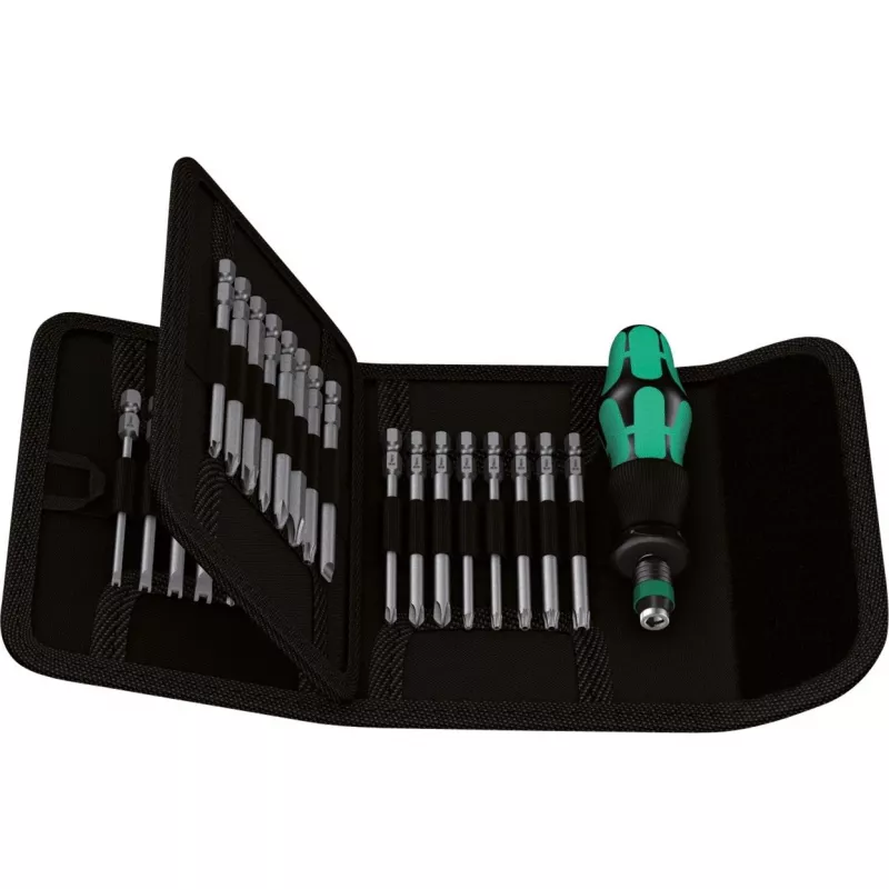 Wera Kraftform compact 62 setti yhdistelmäruuvimeisselit