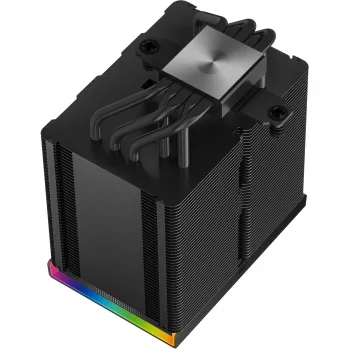 Ilmajäähdytin DeepCool AK500 Digital Pro 12 cm musta Fluid-Dynamic-laakeri