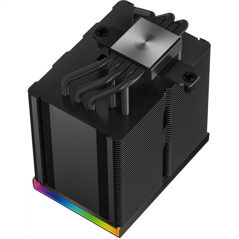 Ilmajäähdytin DeepCool AK500 Digital Pro 12 cm musta Fluid-Dynamic-laakeri