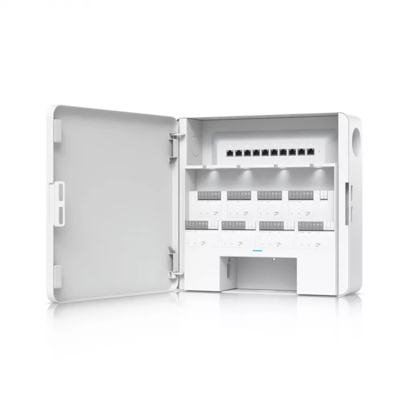 Ubiquiti Enterprise Access Hub - turvaoven ohjain kaappi 8 ovea Ethernet