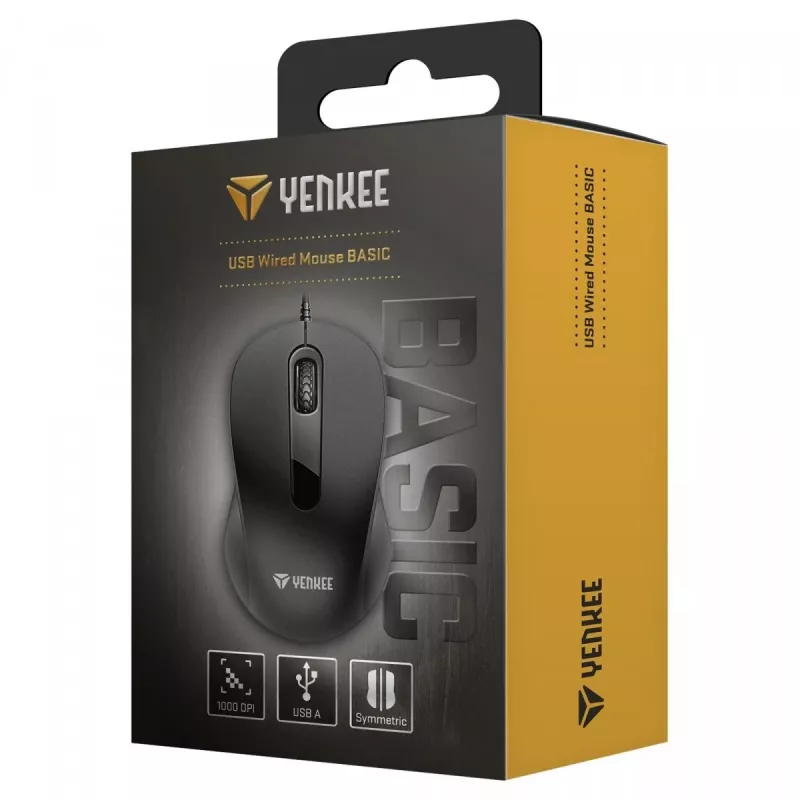 Hiiri Yenkee YMS 003BK johdollinen USB