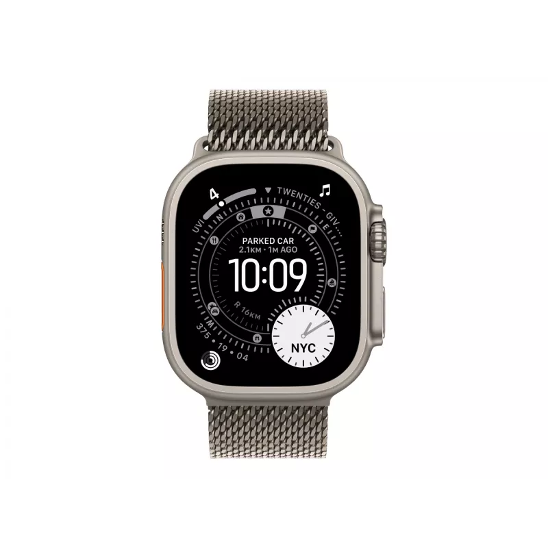 Apple MGHP4ZM/A ranneke älylaitteen lisävaruste luonnonvalkoinen titaani 49 mm