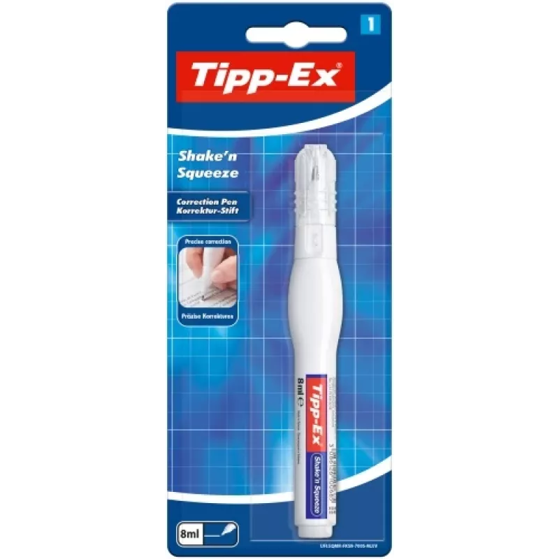 BIC korjauskynä Tipp-Ex Shake'n' Squeeze 8 ml