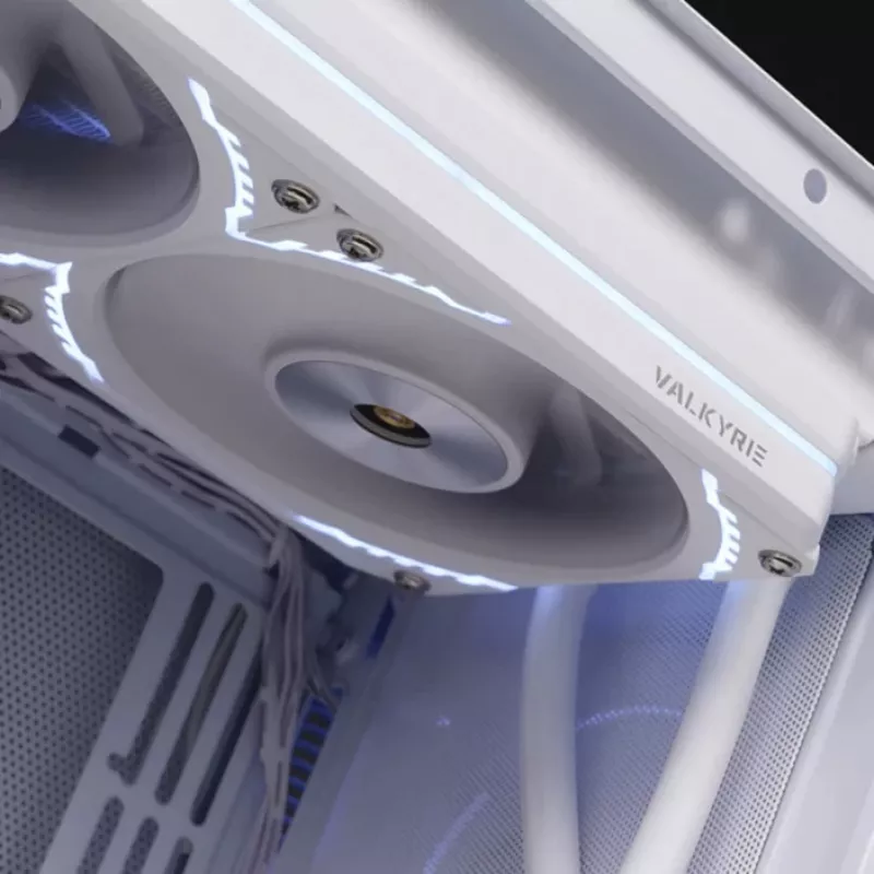 Nestejäähdytteinen CPU-jäähdytin Valkyrie VK-AIOV240W 240 mm jäähdytin LCD:llä