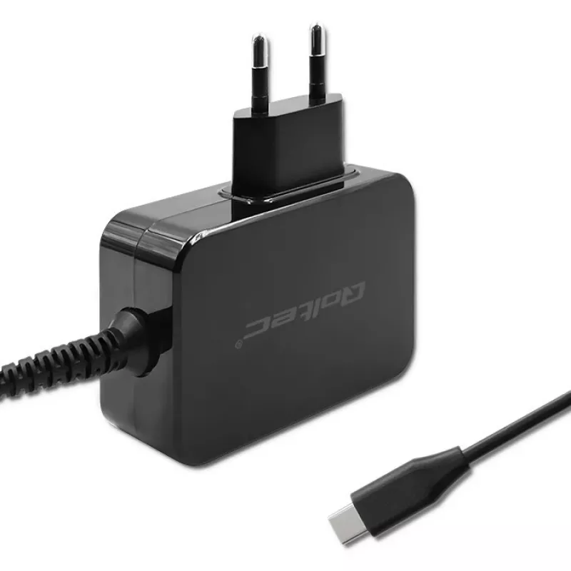 Virtalähde QOLTEC 52384 GaN 30W lähtö 5–20V USB-laturi