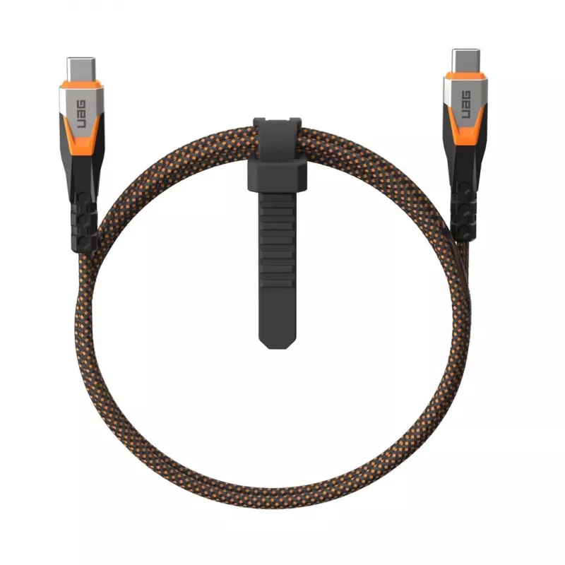 USB-C-USB-C-kaapeli C2G 9B4415114097 USB 3.2 Gen 2x2 0,75 m – musta/oranssi
