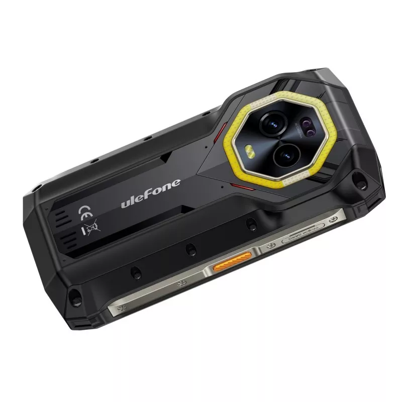 Ulefone Armor Mini 20 älypuhelin, 4,7 tuumaa, Helio G99, 8GB RAM, 256GB, 6200 mAh, Android 14, musta