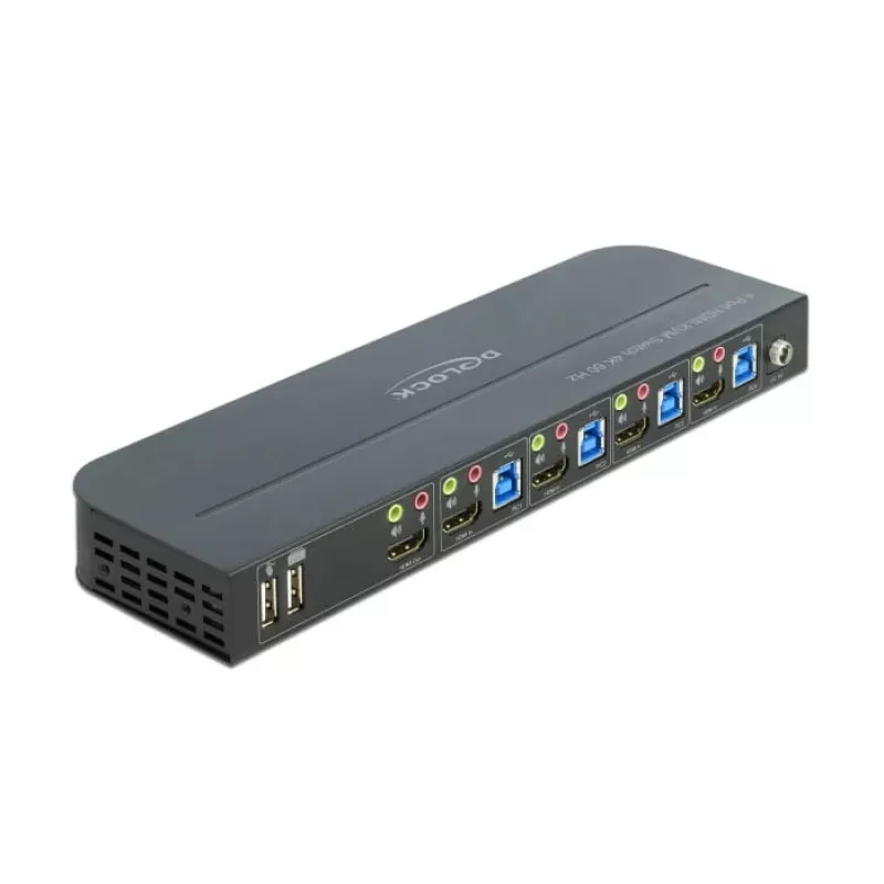 KVM-kytkin DeLOCK 11483 musta