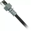 Verkkokaapeli PatchSee PCI6-DPF/100 RJ-45 Cat6a 30 m musta