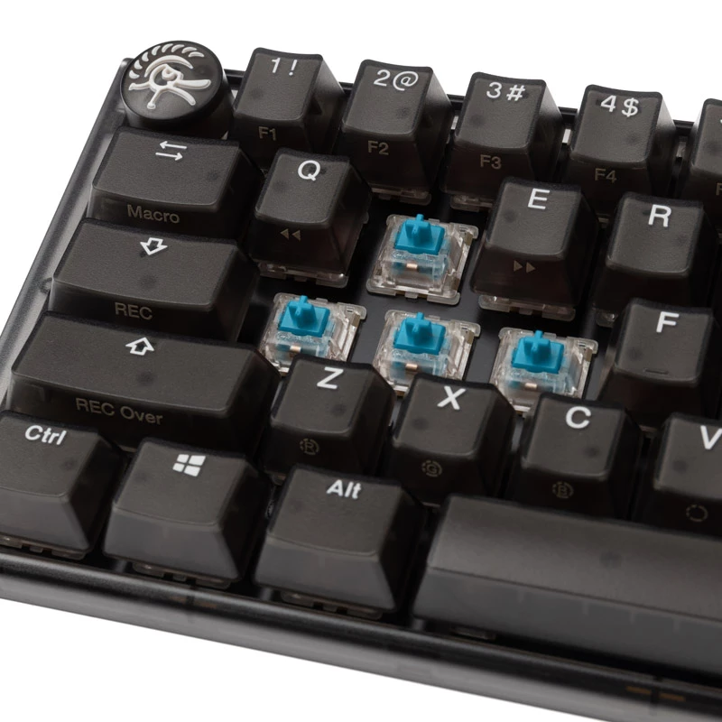 Ducky One 3 Aura Mini MX Blue US näppäimistö peli USB QWERTY US International musta