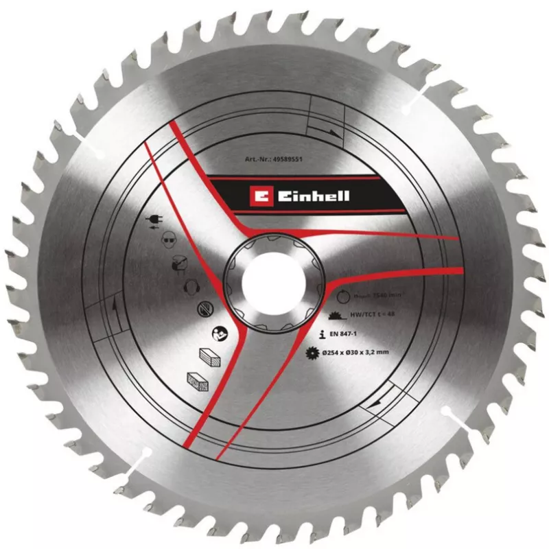KWB HW-katkaisulaikka Ø 254 x 30 mm, 3,2 mm, 48 hammasta