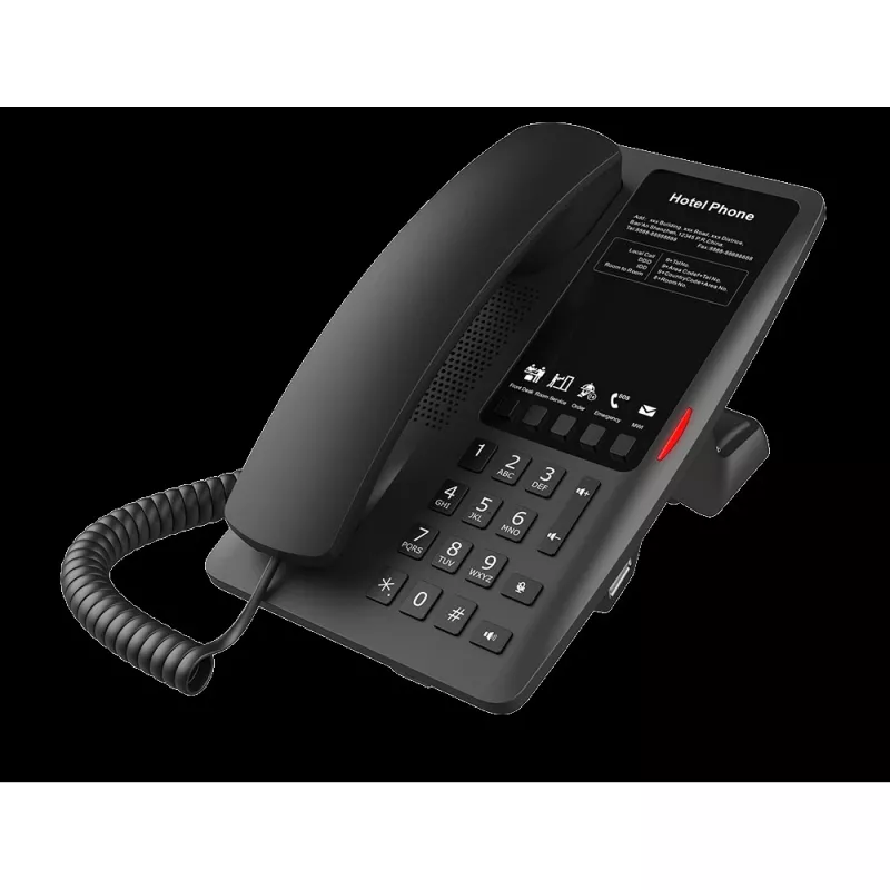 IP-puhelin Fanvil H4W-musta – HD-ääni, Wi‑Fi-tuki