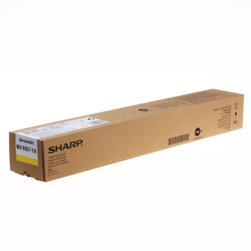 Sharp MX61GTYB väriainekasetti, keltainen, 12K
