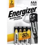 ENERGIZER BATTERY ALKALINE POWER AAA LR03 4 KPL
