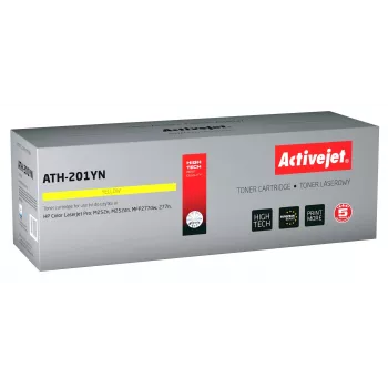 Activejet ATH-201YN värikasetti HP-tulostimiin HP 201A CF402A CRG045 -korvaava; Supreme; 1 400 sivua; keltainen
