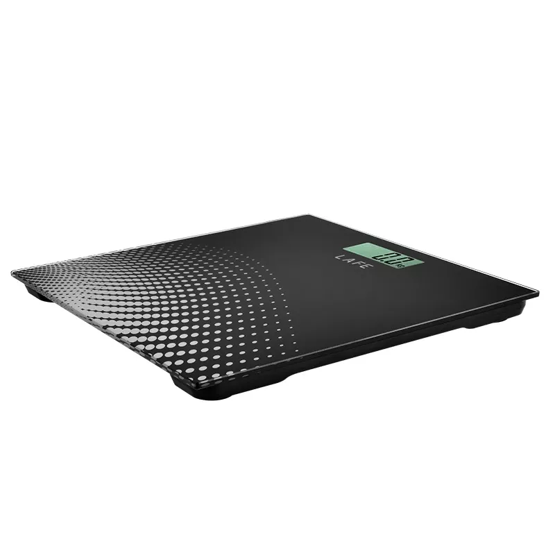 Lafe 44591 elektroninen henkilövaaka FitScale musta