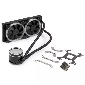 All-in-One-nestejäähdytin BitsPower Cyclops 240 – musta/hopea, 240 mm:n jäähdytin