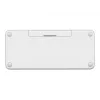 Logitech Multi-Device K380 -näppäimistö - langaton - Bluetooth 3.0 - saksa - off-white