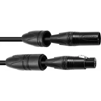 DMX-kaapeli PSSO 3-napainen IP65, pituus 7,5 m