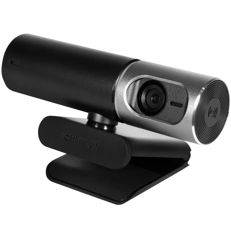 Verkkokamera Streamplify CAM PRO 4K — 4K USB-verkkokamera, musta