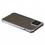 Soft case Devia iPhone 12 Pro Max — iskunkestävä glitter-hopea