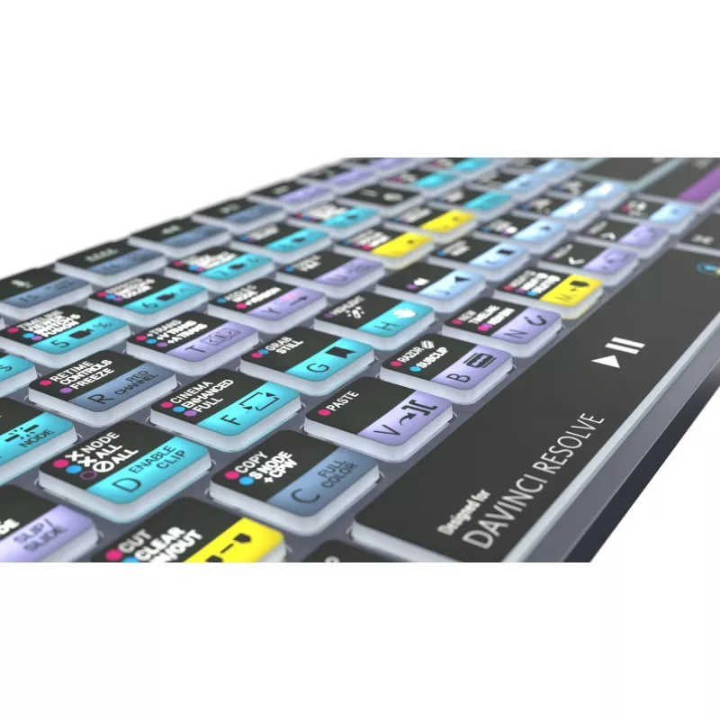 Logickeyboard LKB-RESB-TM-UK Office Bluetooth QWERTY -näppäimistö harmaa titanium