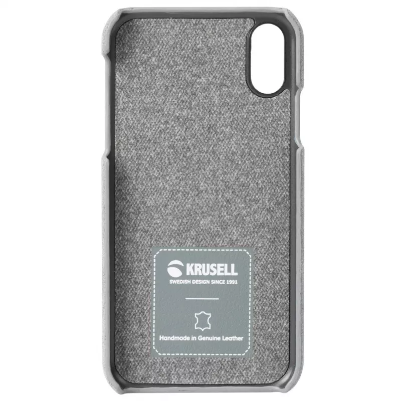 Suojakotelo Krusell Broby iPhone XS Max 16,5 cm harmaa