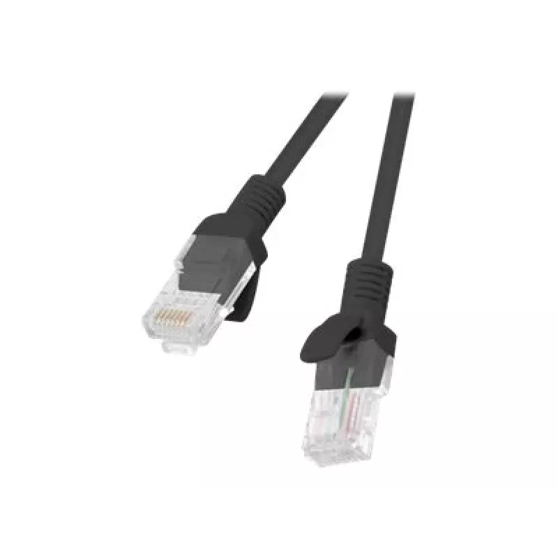 Verkkokaapeli LANBERG Cat5e PCU5-10CC-1500-BK RJ-45–RJ-45 15 m musta U/UTP