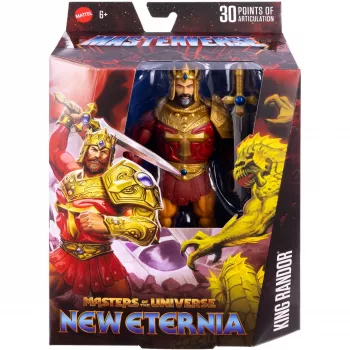 Toimintafiguuri MATTEL Masterverse King Randor JBP79 — keräiltävä, liikuteltava figuuri