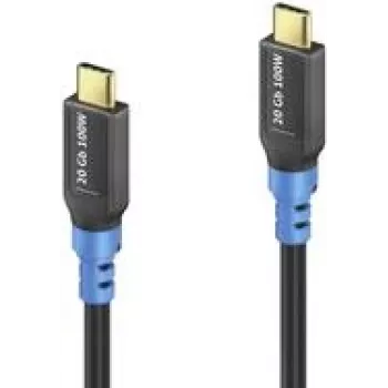 USB-kaapeli PureLink FI-U400-003 USB4 Gen 2x2 0,3 m USB-C musta sininen