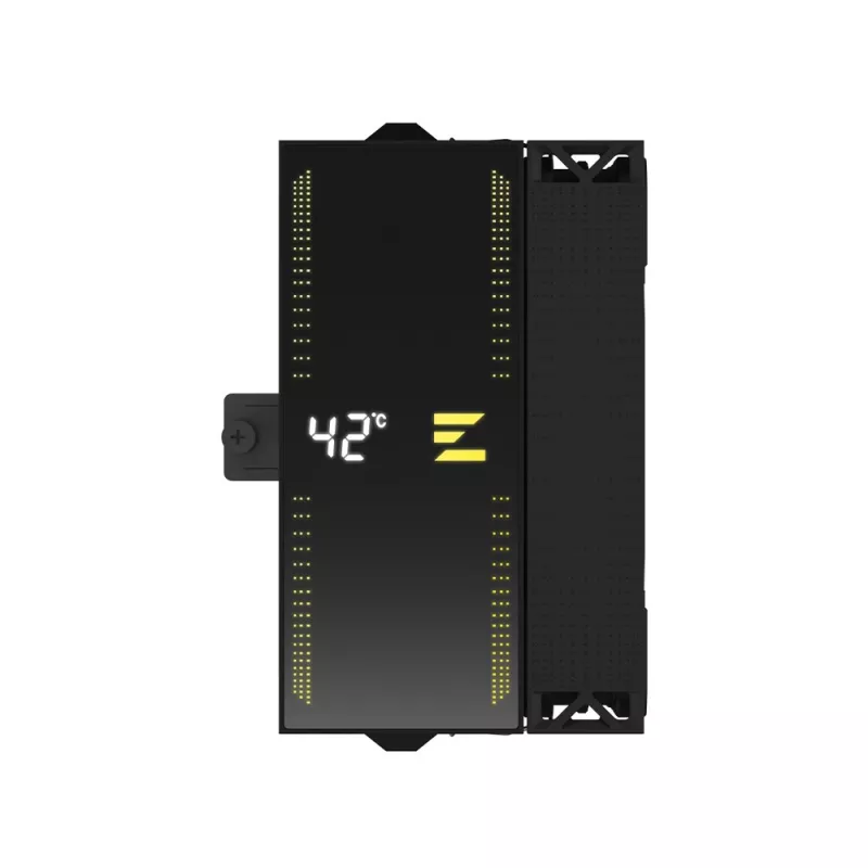 Zalman suorittimen jäähdytin CNPS13X DS, CPU-jäähdytin, musta