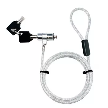 Logilink Nbs009 kannettavan tietokoneen lukko avainlukko sis. 2 avainta 15 mm