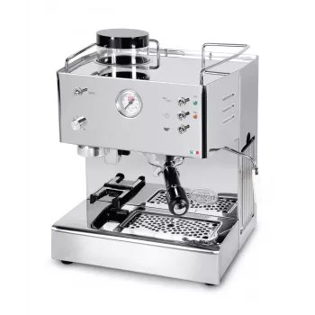Quick Mill Pegaso, espressokone, kahvipavut, integroitu mylly, 1200 W, ruostumaton teräs