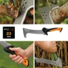 Fiskars 1051233 käsipistosaha 23 cm musta, oranssi, hopea