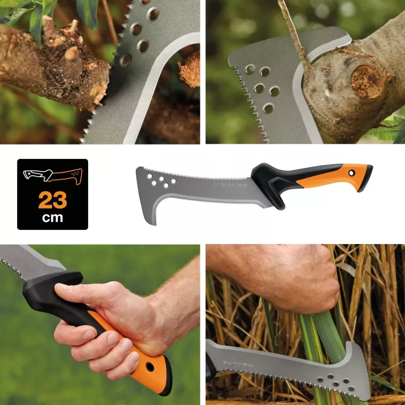 Fiskars 1051233 käsipistosaha 23 cm musta, oranssi, hopea