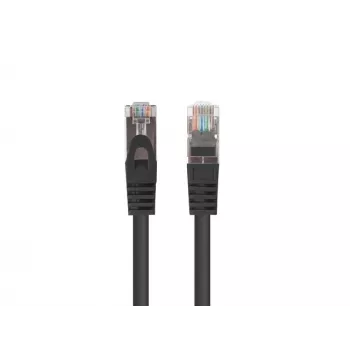 LANBERG verkkokaapeli Cat6 RJ-45–RJ-45, 3 m, F/UTP, CCA-johdin, 250 MHz, musta