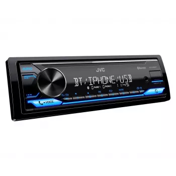 Autoradio JVC KDX-382BT Bluetoothilla ja USB:llä — Single DIN, AUX-tulo, FM-viritin