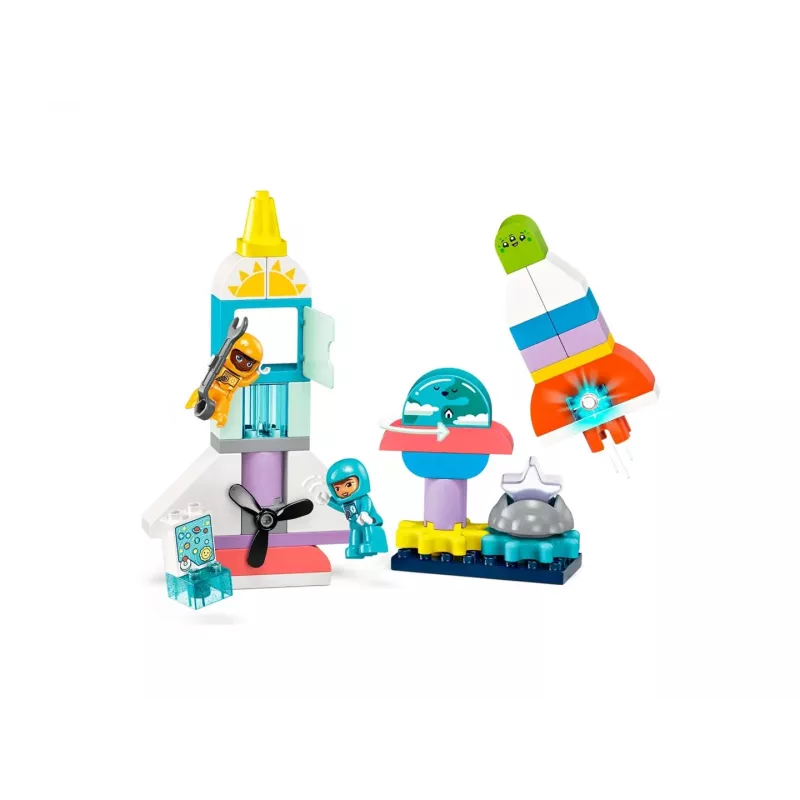 LEGO DUPLO 3in1 avaruussukkula seikkailu rakettilelu 10422