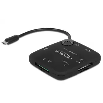 Kortinlukija DeLOCK 65529 USB 2.0 musta
