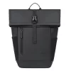 Reppu Rivacase 7826 Eden 14 ECO musta rolltop 14 inch kannettaville tietokoneille